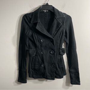 James Perse Double Breasted Cotton Jacket